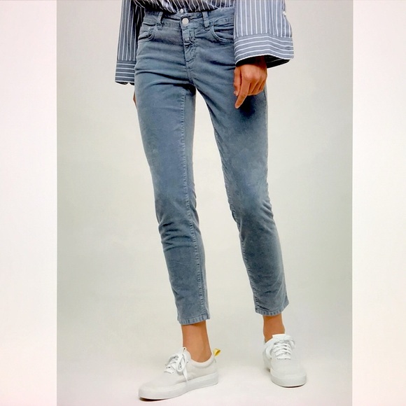 CLOSED Baker velvet slim pants 26 New - Picture 8 of 16